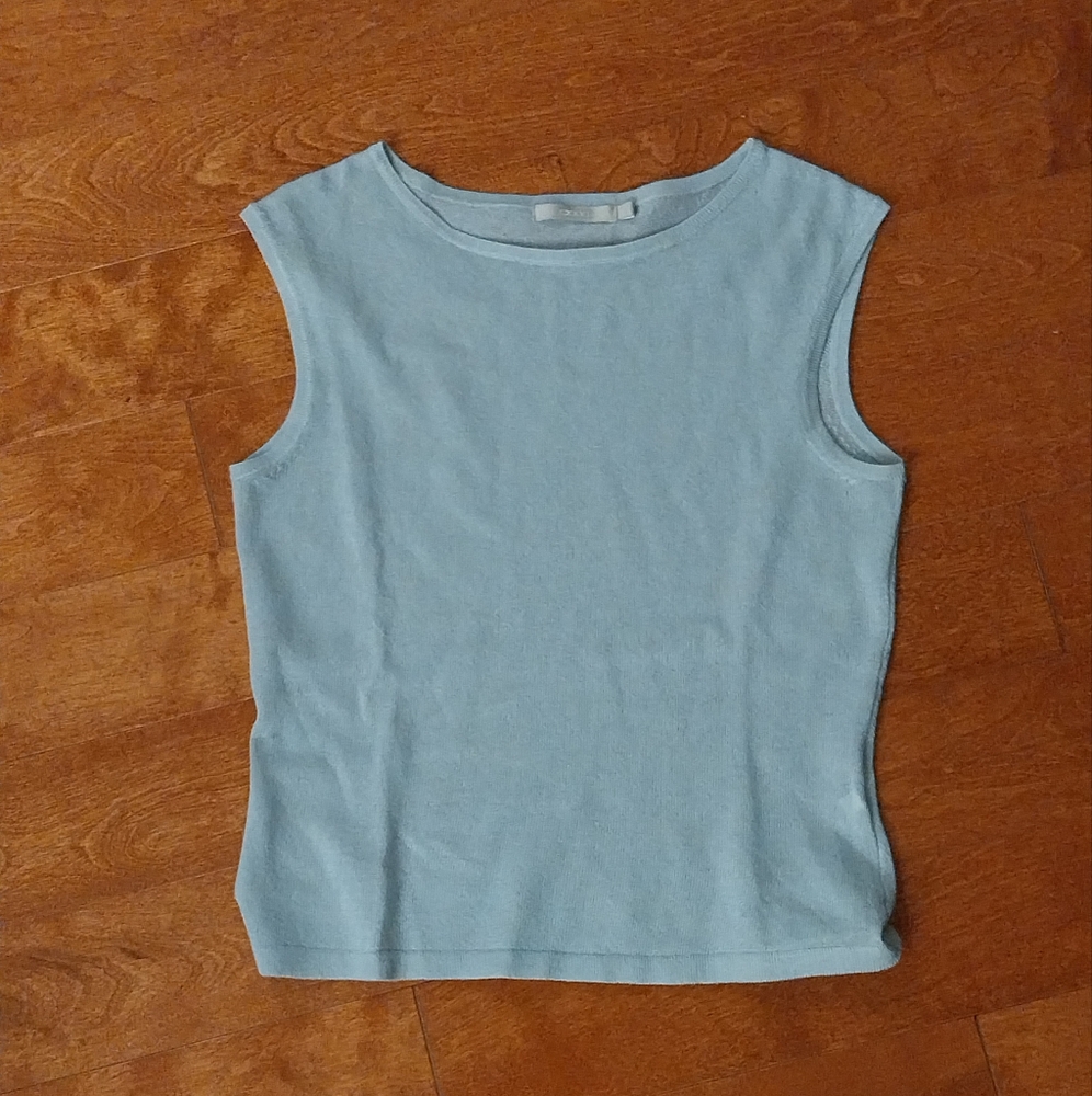Light Gray Sleeveless Top